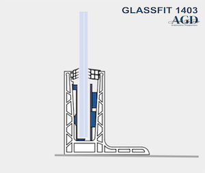 Clôture piscine GLASSFIT 1403